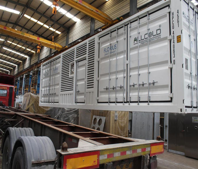 4 منصات R404A  Compressor Flower Vacuum Cooler 72KW 2