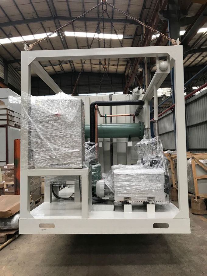 2 منصات R404A 39KW فراغ آلة التبريد بيتزر ضاغط 4