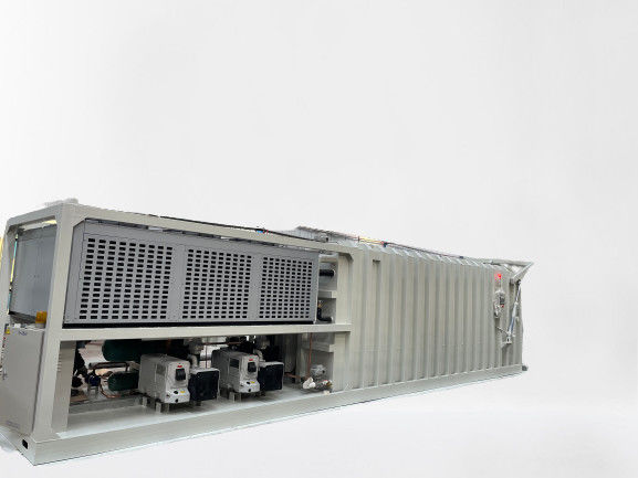 98KW PLC غرفة مزدوجة مبرد فراغ 3 طن دورة 6 منصات 1